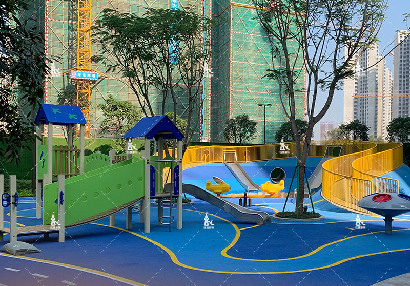 廣東PE滑梯、鉆洞案例